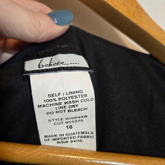 VTG Believe‎ 90s Floral Maxi Lined Dress Moody Grunge Feminine Fairy 16 Boho - Picture 5 of 8